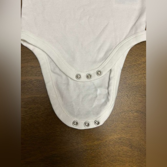Cloud Island Unisex Baby Short Sleeve Bodysuit White 6-9 Months (0400) - Picture 5 of 5